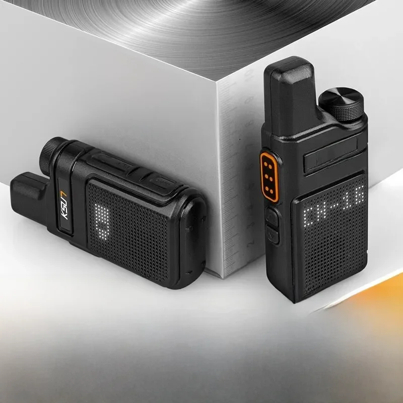 KSUT PMR446 Walkie Talkie 2 stuks Mini-formaat draagbare radio draadloze set tweerichtingsradiostation Comunicador Transceiver - afbeelding 2