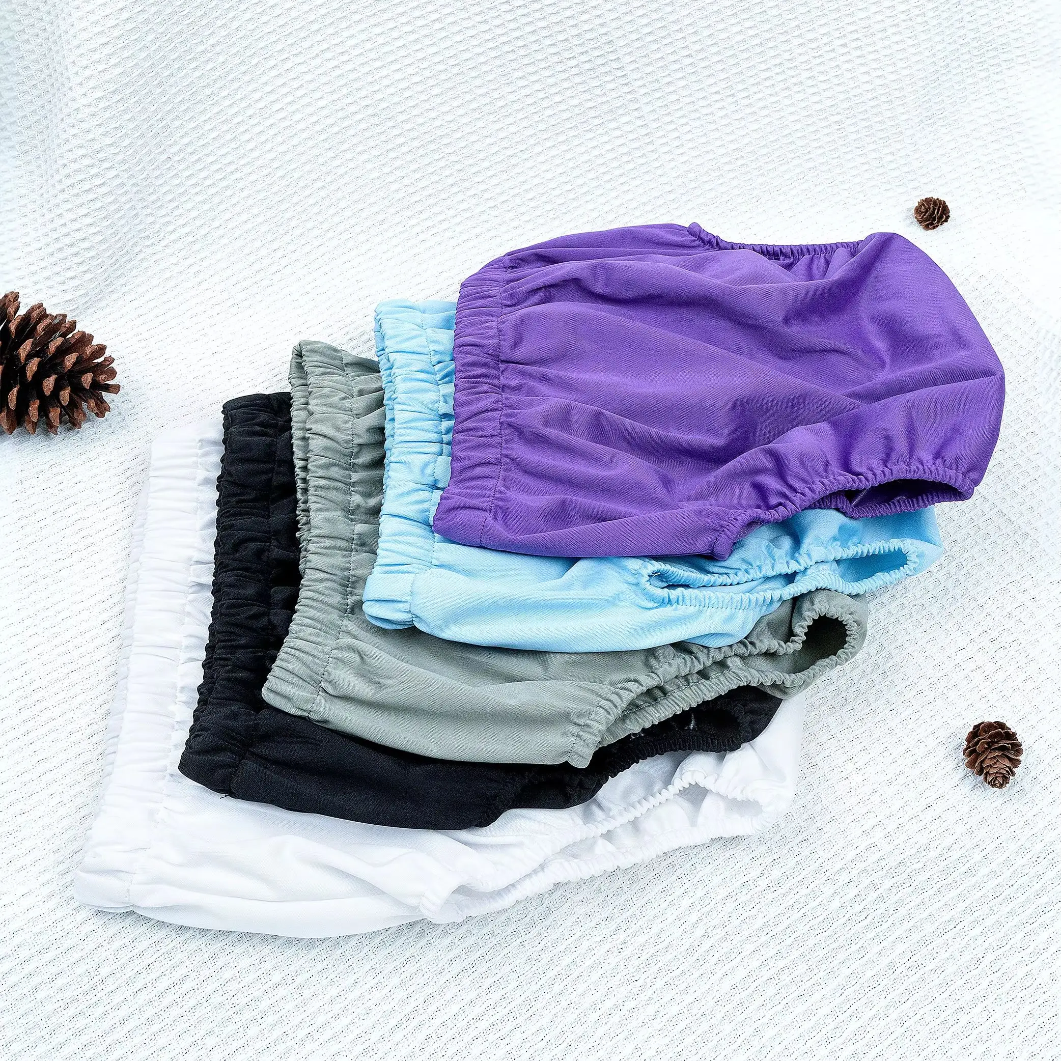 Adult Elderly Reusable Washable Waterproof Soft Skin-friendly Diaper Cover Leakproof Incontinence Cloth Pants for Post Surgery