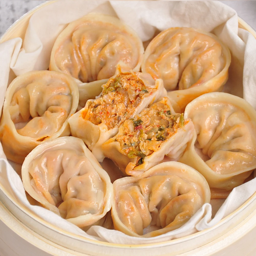 Kimchi hand dumplings 1.4kg + 1.4kg (about 100 pills) domestic ingredients (HACCP certification)