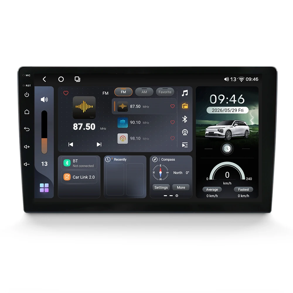 MEKEDE X20 X30 9/10 Zoll Universal Autoradio UIS7865 Kabelloses Carplay Android AUTO Navigation GPS Multimedia-Videoplayer – Detail 7