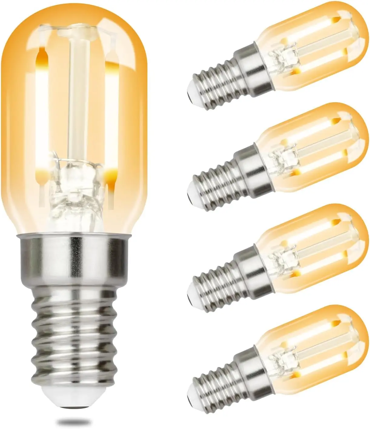 LED 4 Stück E14 Leuchtmittel - Deckenstrahler Lichtquelle 4er Pack 2W 2700K Warmweiß AC 230V fur Deckenlampe Spot Strahler