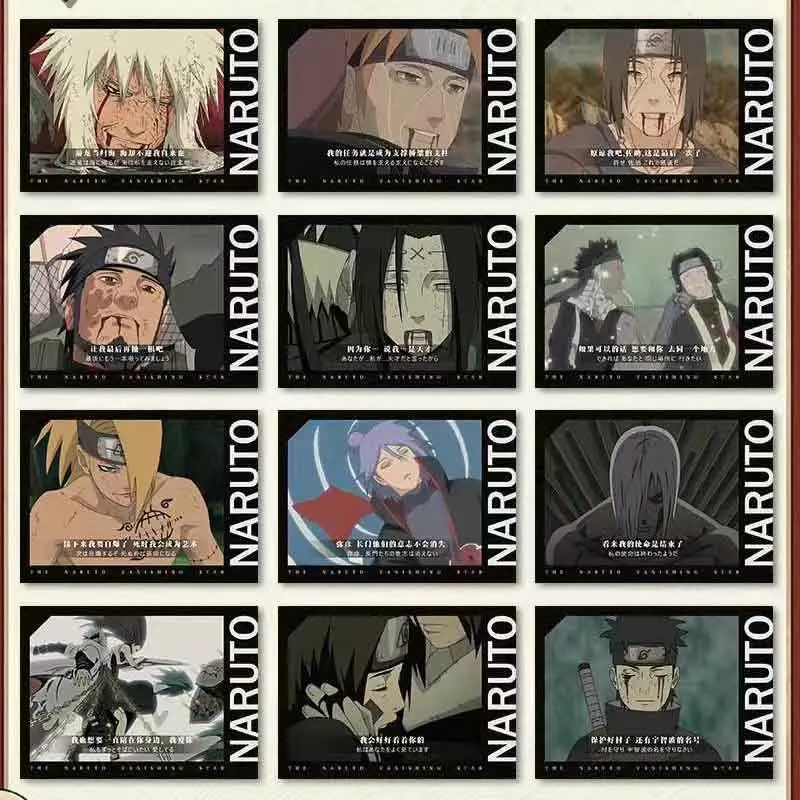 Naruto Collection Cards Wholesale Booster Box 2025 Miao Gu Anime Game Collection Card Board Game Card Children's Holiday Gift