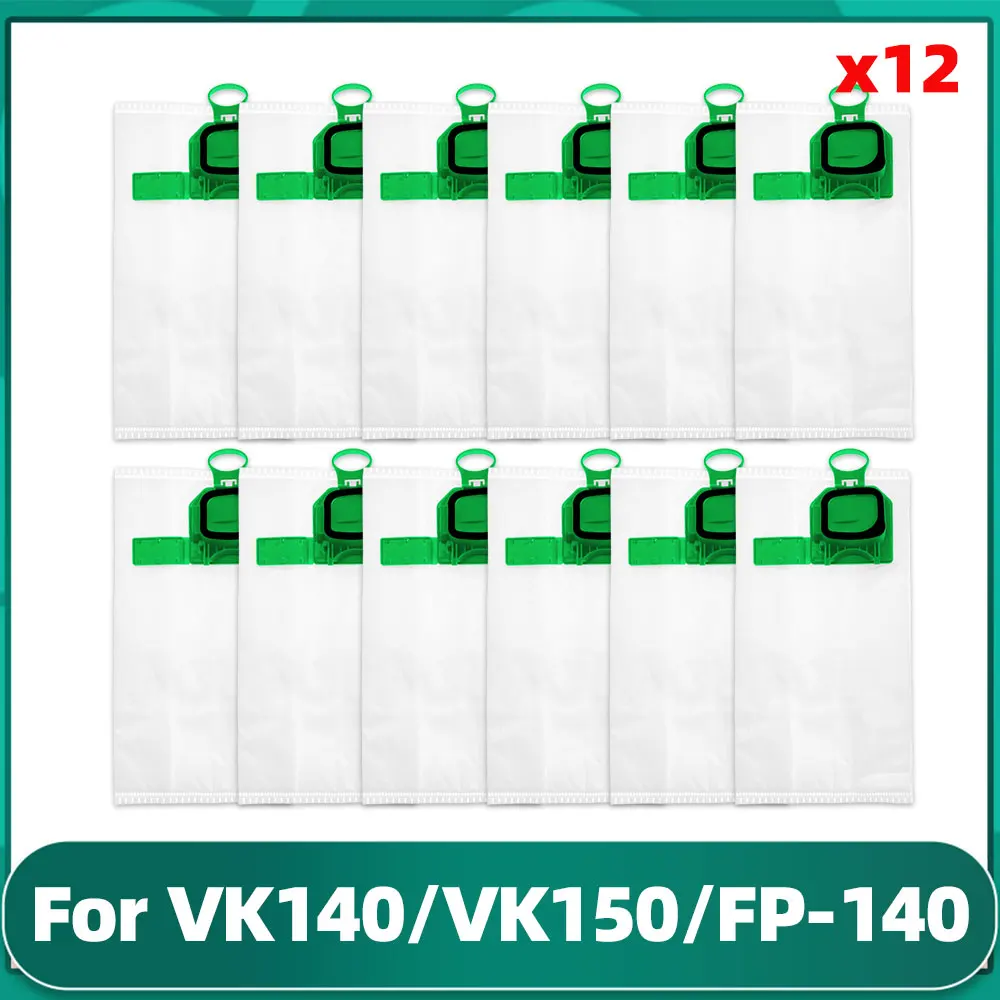 Fit For Vorwerk VK140 VK150 FP 140 / 150 Spare Part Accessory Disposable Dust Bag Replacement Kit