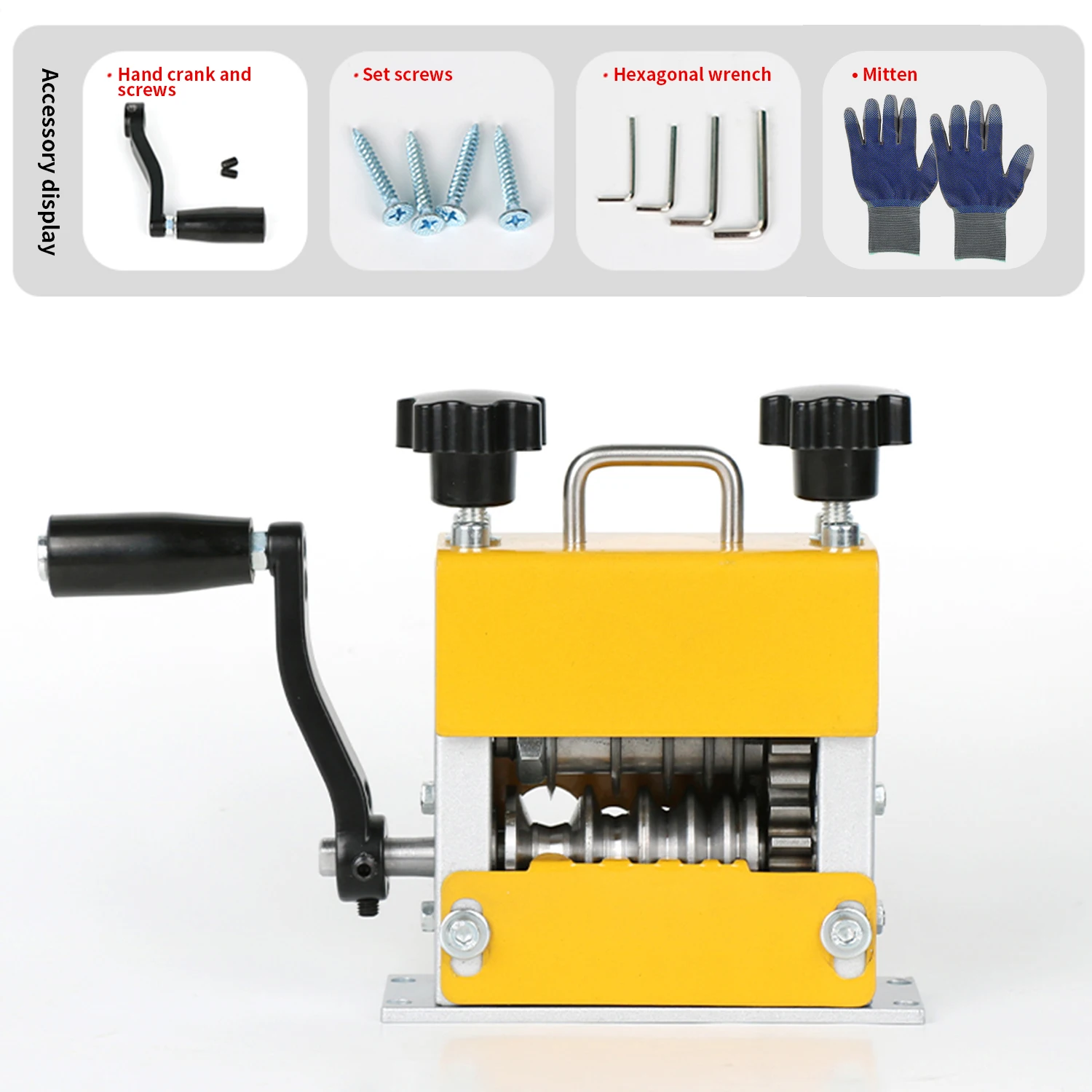 Draadstripper 0,12" tot 0,67" voor koperdraad, handbediend of met boormachine, voor het recyclen van koperdraadkabels