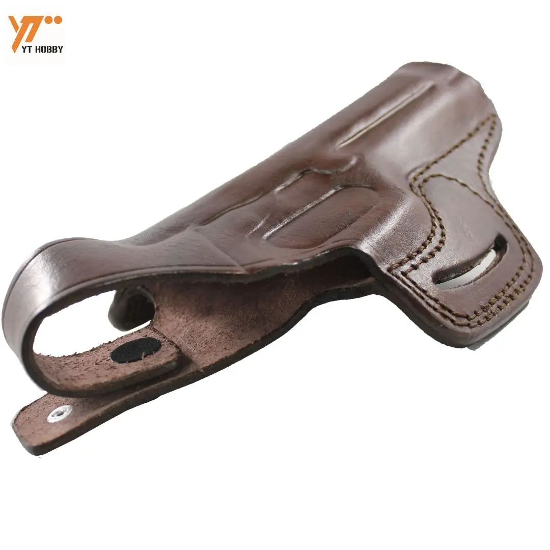 YT HOBBY CZ P-10c Handmade Real Leather Fast Draw OWB Outside The Waist Band Carry Pistol Gun Firearm Holster Pouch