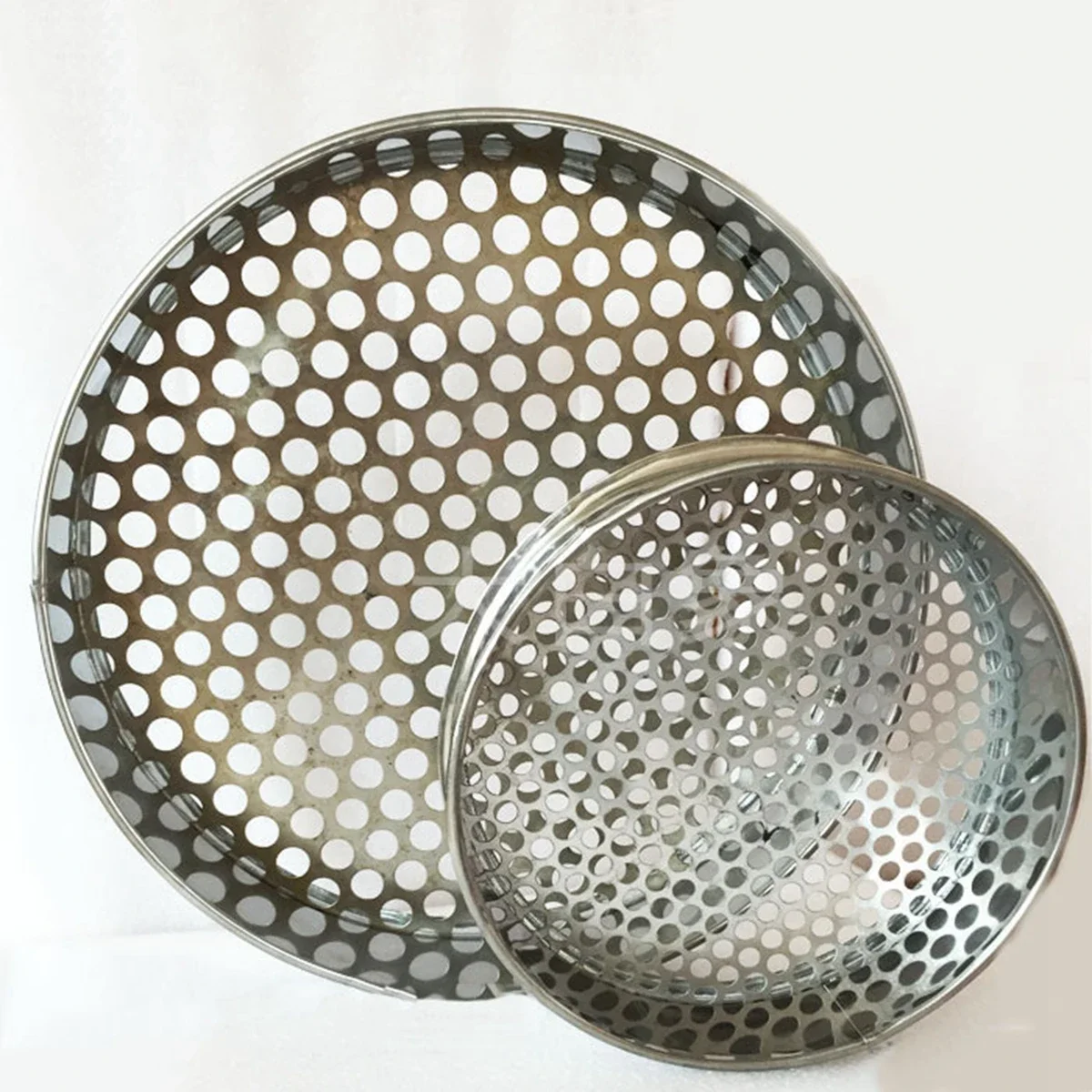 Ronde Gat Zeef 304 Rvs Zeef 0.5-50Mm Keuken Voedsel Bean Filter Screen Fruit Blueberry Zeef zeef Zifter - afbeelding 2