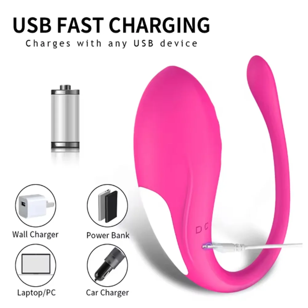 هزازات مهبلية يتم التحكم فيها بواسطة التطبيق للنساء والأزواج ، مدلك البيض المهتز للشرج ، محفز يمكن ارتداؤه ، ألعاب جنسية للبالغين ، 9 سرعات #5