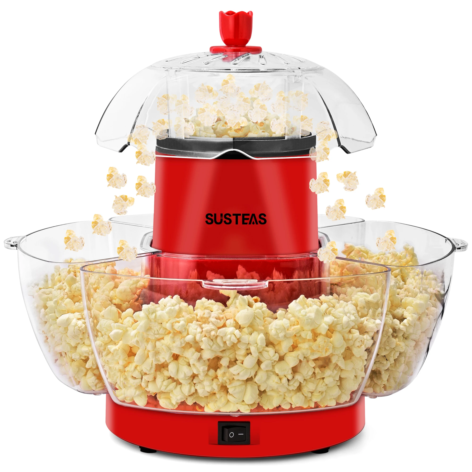 Popcorn-Maschinen, Mini-Popcornmaschine, elektrisches Haushaltsgerät, vollautomatische Popcornmaschine für die Küche zu Hause