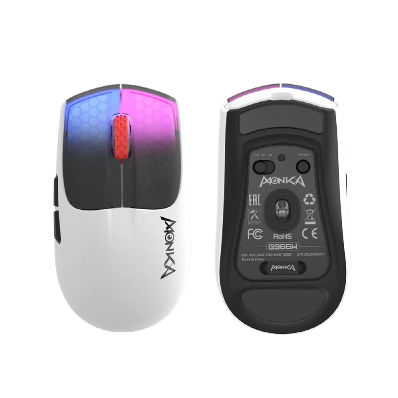 Monka MONKA G96W oil, Wireless Gaming Mouse