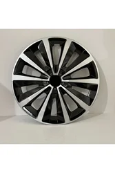 Wheel Cover Auto Caps 4 Pieces 15'' Inch Car Steel Look Hub Caps Unbreakable Flexible Hubcaps Automotive Decoration for Renault