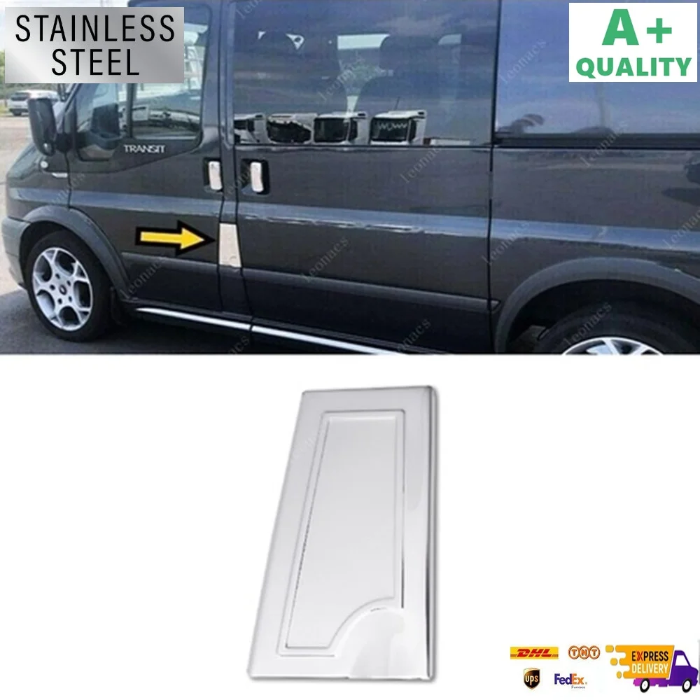 

For Ford Transit Chrome Tank Cover. Models 2003-2013 Stainless Steel. A + Quality. Car Tuning