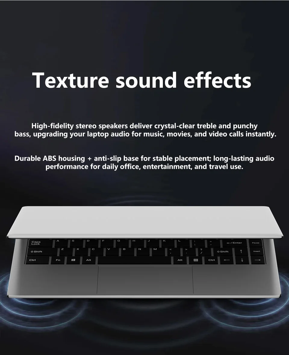 14.1" Intel 4405U Laptop Computer Windows 11 16GB RAM 512GB 1TB 2TB SSD Portable Notebook PC Backlight Office Study Laptops