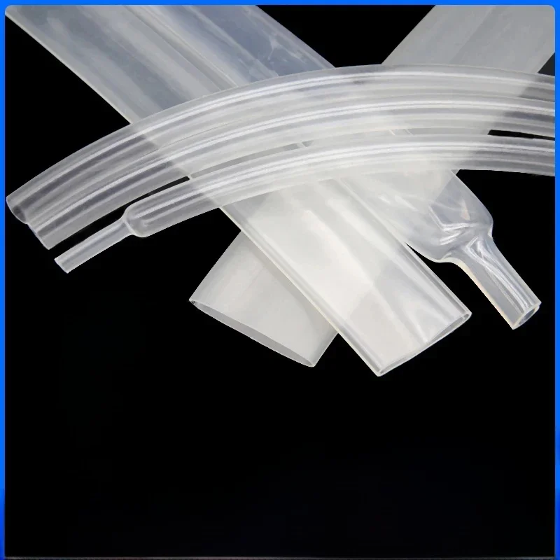 Tube thermorétractable avec colle transparente, 1 ~ 20M, 3:1, 1.6/2.4/3.2/4.0/4.8/6.4/7.9/9.5/25.4/30/39mm, housse rétractable pour réparation de câbles
