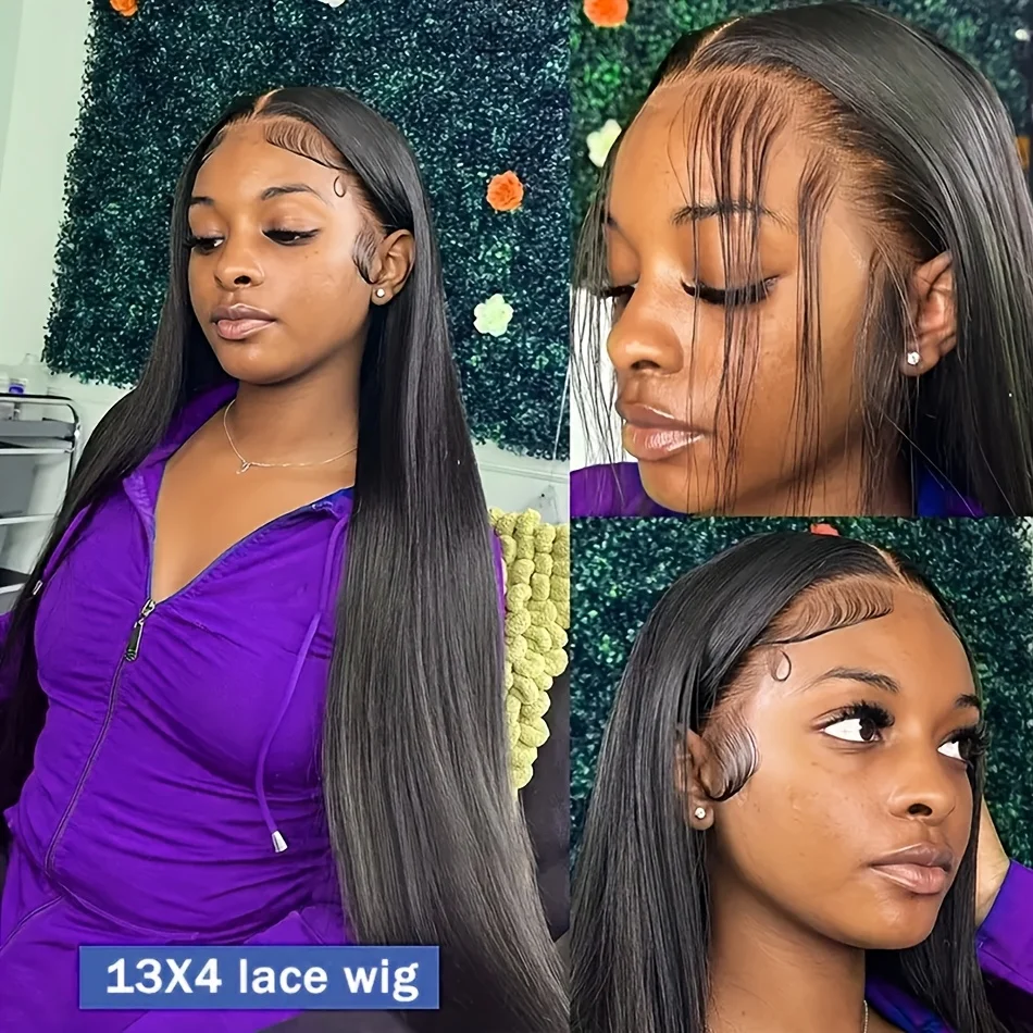 250 Density 13X6 Hd Lace Frontal Wig 30 40 Inch Straight Lace Front Wigs Human Hair 13X4 Lace Front Human Hair Wig Hd Lace Wig