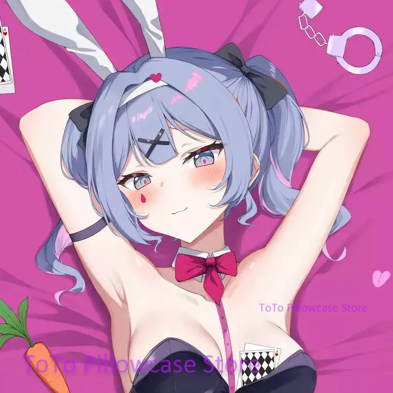 

Dakimakura Rabbit Hole Miku Body Pillow Case Anime Life-size 2WAY Hugging Pillow Cushion Cover