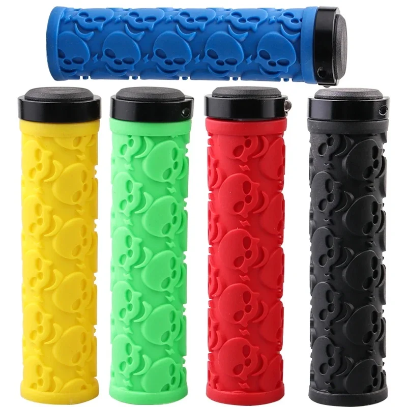 AliExpress Bike Bicycle Grips Rubber Bike Handlebar Grips Bmx Mtb Cycling Grips Bicycle Accessories Anti-slip Bike Grip Cover Parts