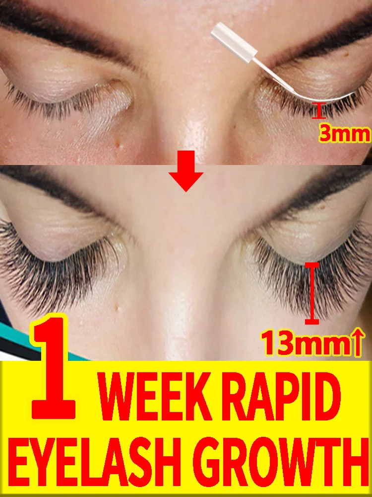 

7 Days Fast Eyelash Growth Serum Natural Eyelashes Enhancer Longer Thicker Eyebrows Lift Eye Care Fuller Lashes Products