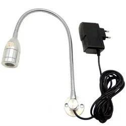 110V/220V 12V 24V 3W FLEX ARM GOOSENECK LED LIGHT