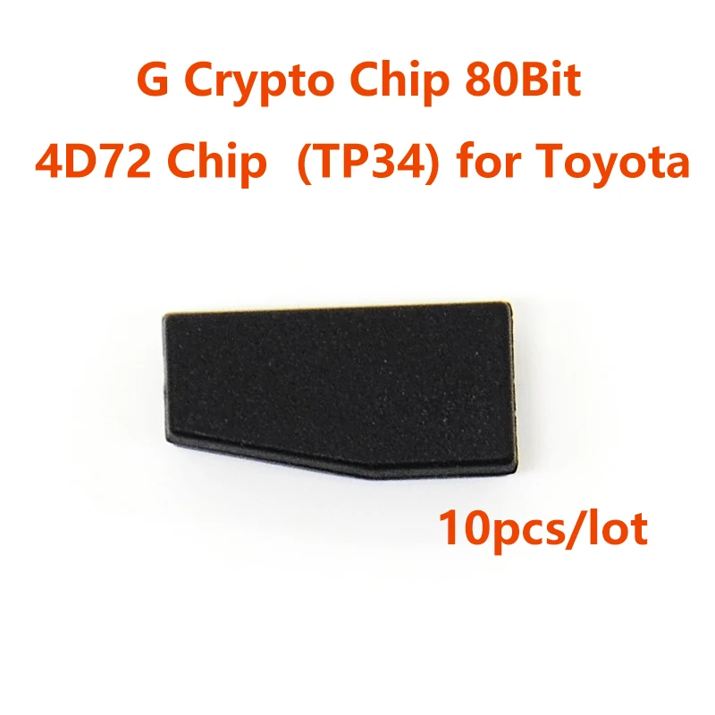 

G Chip 80Bit 4D72 Chip (TP34) Blank Car Key Transponder Chip for Toyota