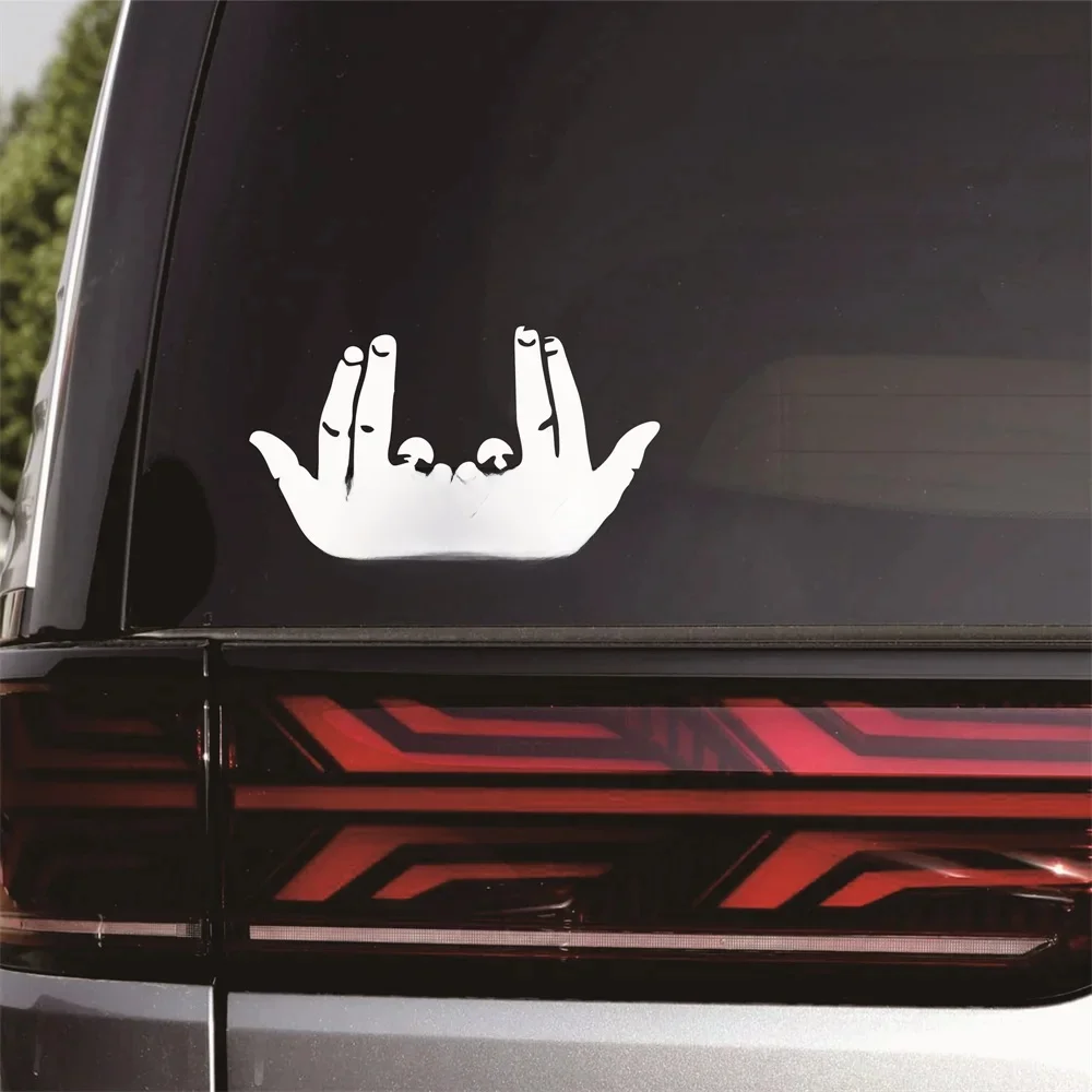 AliExpress sdikitnow 2025 New Funny JUL Finger Sticker Motorbike Bike Helmet Waterproof vinly Window Wall Car Desk Door Decoration Accessory Styling