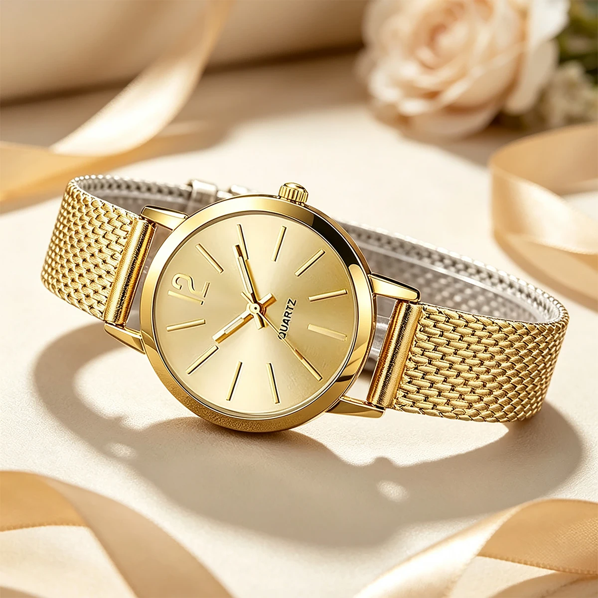 3-Piece Set of Light Luxury Mi - Luxury Watch Gift For Her review and price