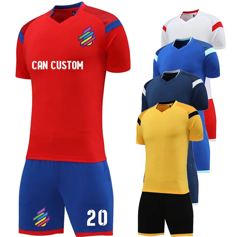 Soccer Uniform Clothing Set New Season Football Jersey Suit For Men Children DIY Custom  23/24 Hot Sell Quick Dry Boys