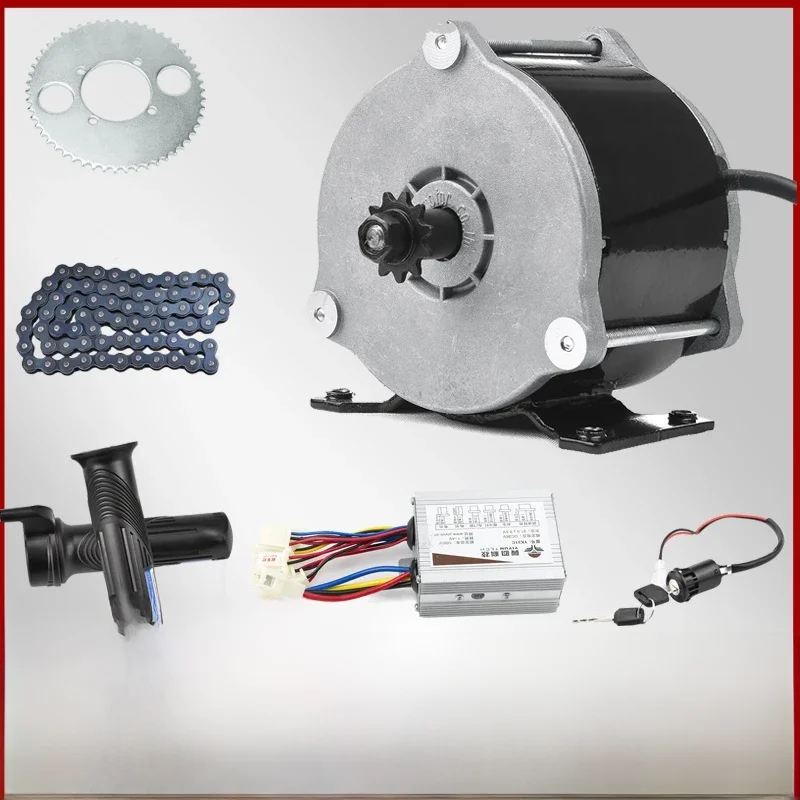AliExpress kun ray 36V 500W Brushed Motor MY1018E-D High Speed Gear DC Motor for Electric Bike Conversion Kit  E-Scooter Motorcycle Motor Kit