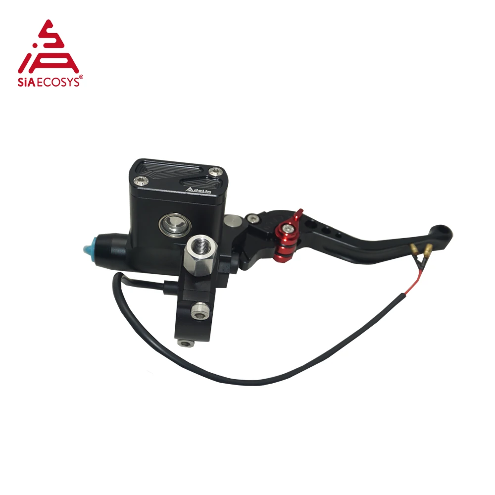 Adelin PX-6R 22mm Hydraulic Clutch Master Cylinder CNC Forged Aluminum Right Side Pump for E-Motorcycle