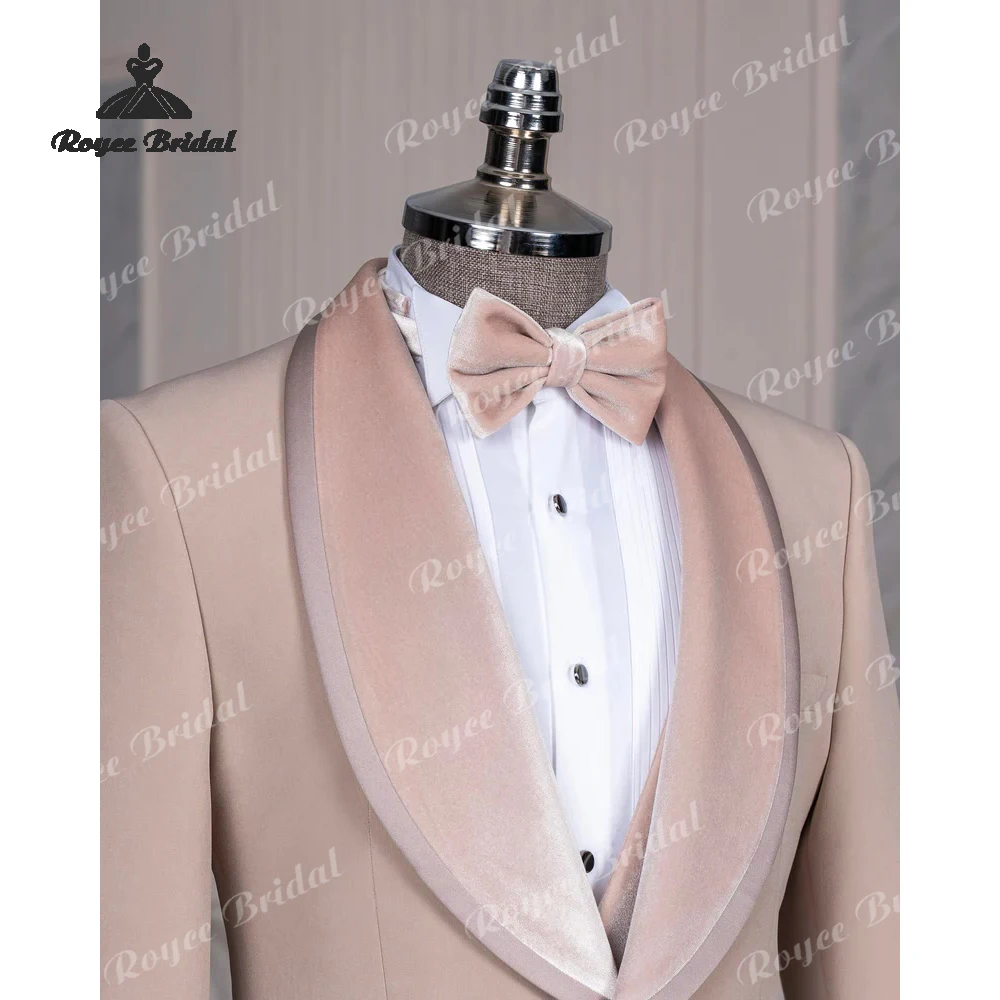 Driedelig herenpak voor bruiloft 2026 Single Breasted Effen Kleur Turkse Slim Fit Aangepaste kostuum homme mariage