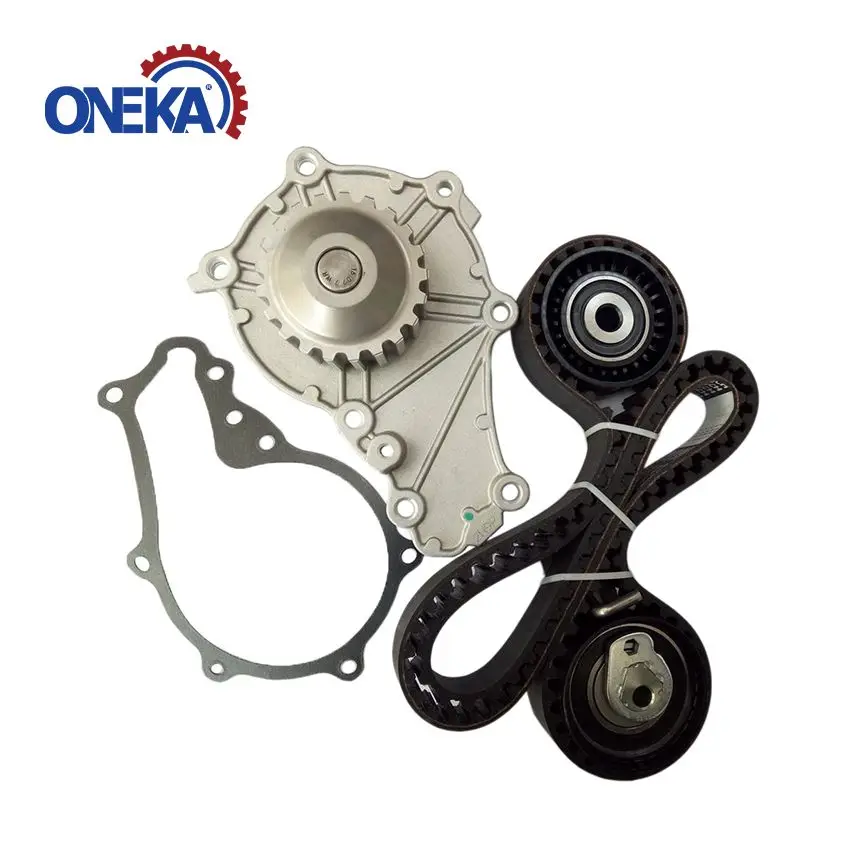 ONEKA Engine Parts Timing Belt Kit with Water Pump 1609525680 for Peugeot 207 307 308 Partner Diesel 1.6L 2003-on