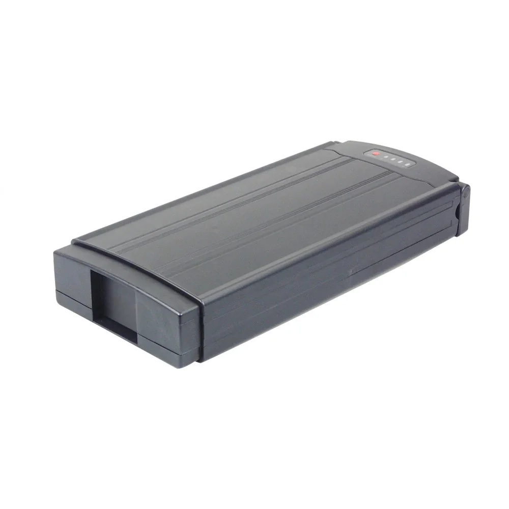 Dun Accu Achterrek 24V 36V 10.4ah 13ah 17.5ah 20ah 250W 350W 500W Elektrische Fietsenrekdrager Accu Met Oplader - afbeelding 2