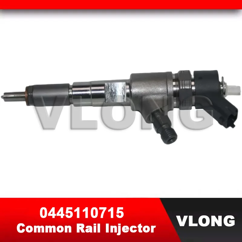 Nuevo conjunto de inyector de combustible Common Rail duradero para IVECO Daily 60 Citroen FIAT Ducato inyector de combustible 0 445 110 715 0445110715