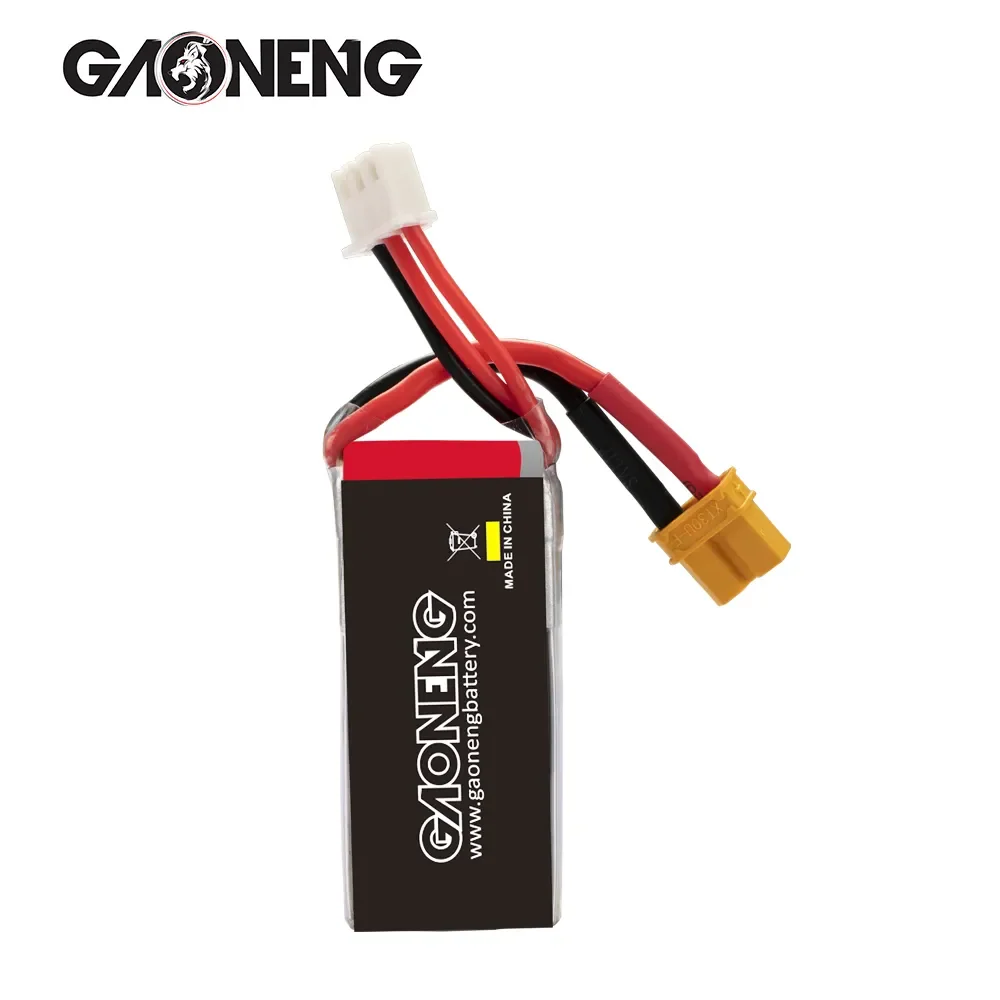 GNB 2S 350mAh 60C 7.4V بطارية ليبو PH2.0/XT30 لـ 1:28 RC WLtoys K969 K989 سيارات صغيرة FPV Whoop Drone