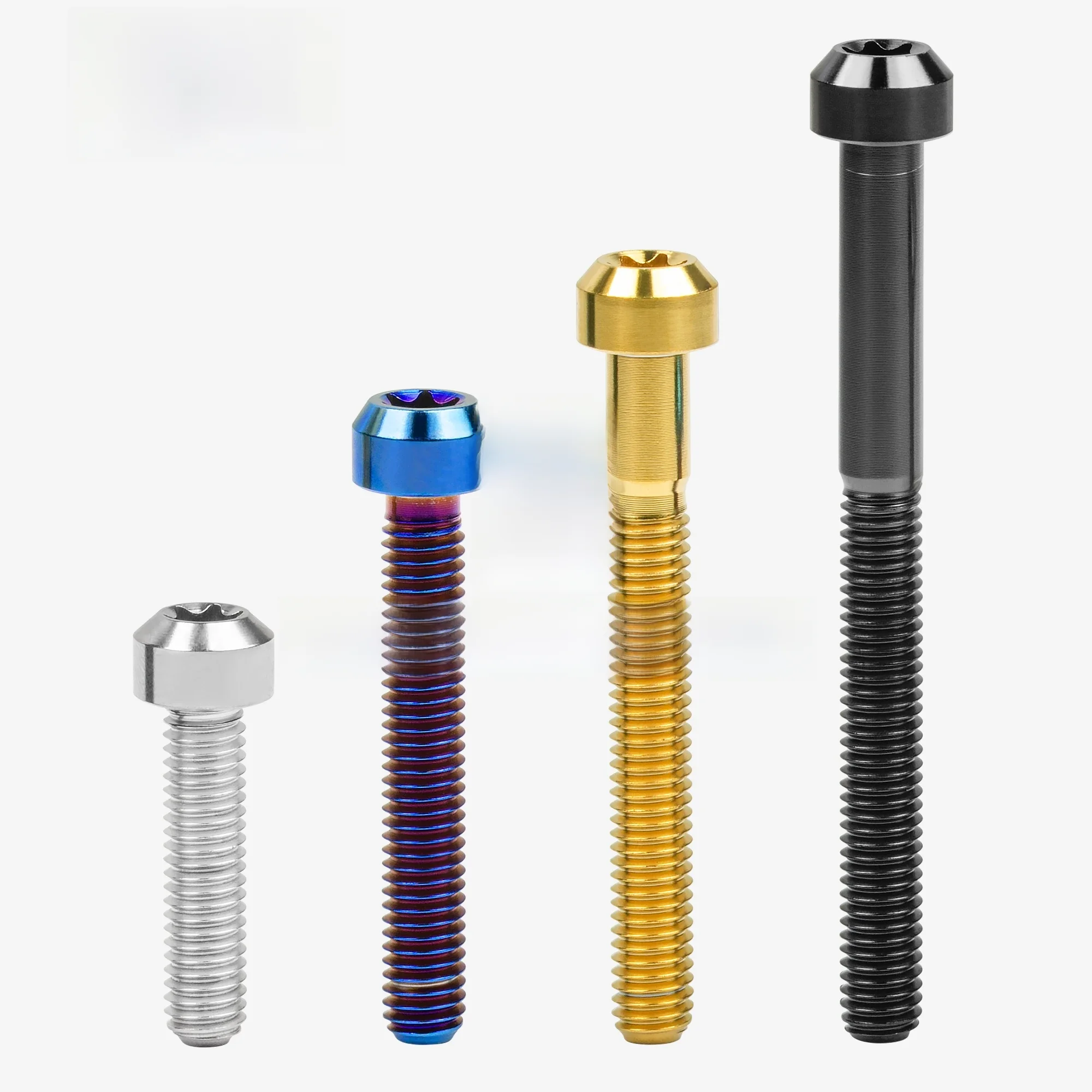 AliExpress Wanyifa Titanium Torx Head M6 x 10 15 20 25 30 35 40 45 50 60 65 70 80mm Bicycle Motorcycle Brake Headset Bolt