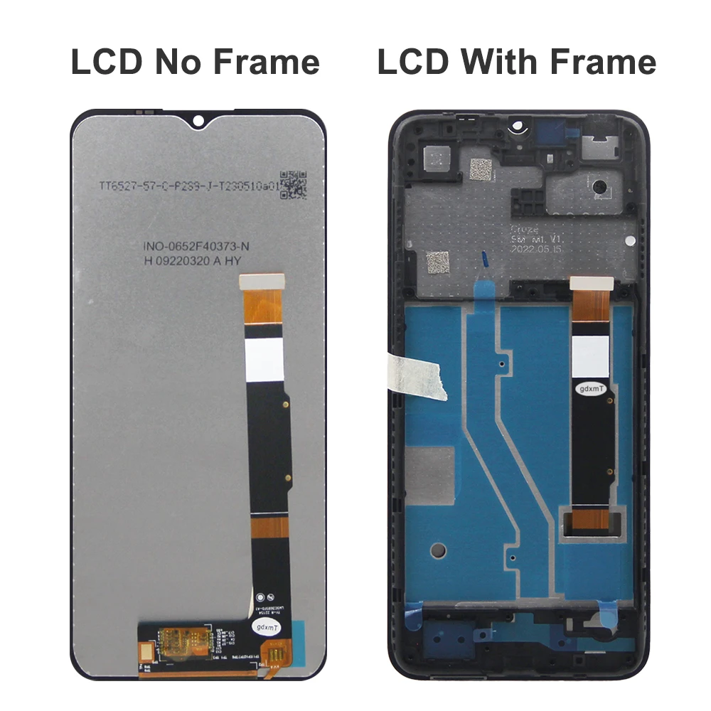 6.52\'\'For TCL 30 SE For TCL 30SE 6165H 6156H1 6165A 6165A1 6165S LCD Display Touch Screen Digitizer Assembly Replacement