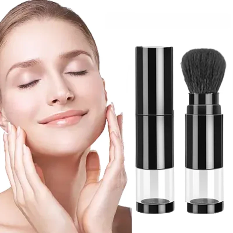 Brosse à poudre libre rechargeable, multifonctionnelle, automatique, pour maquillage, Blush, poudre libre, Portable