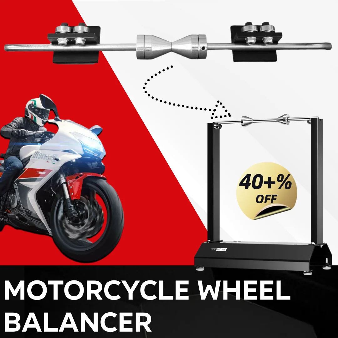 

Motorcycle Wheel Balancer Motorbike for RIM Wheel Balancer Static Wheel Truing for Repair Truing Stand Standard Paddock Stand