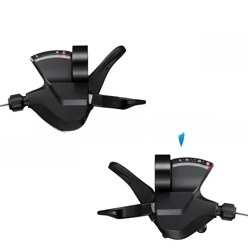 AliExpress Shimano SHIMANO M315 2x8 3x8 Shifter Groupset SL-M315-2L SL-M315-L left and Right Shift LeverSL-M315-8R -3x 8-speed Original parts