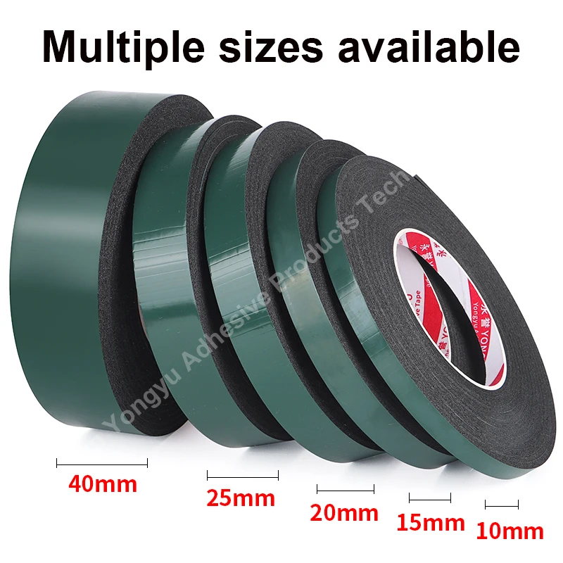 Double Sided Tape Damping Temperature Resistant Sealing Fixed Tape Polyethylene Self Adhesive PE Foam Tape Used for Office Home