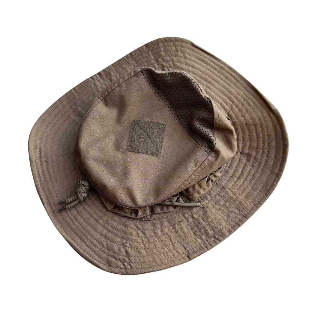 Replica Vintage UFPRO Boonie Hat made of Polyester and Cotton, Vented Field Fisherman Hat for Outdoor, Tactical Airsoft