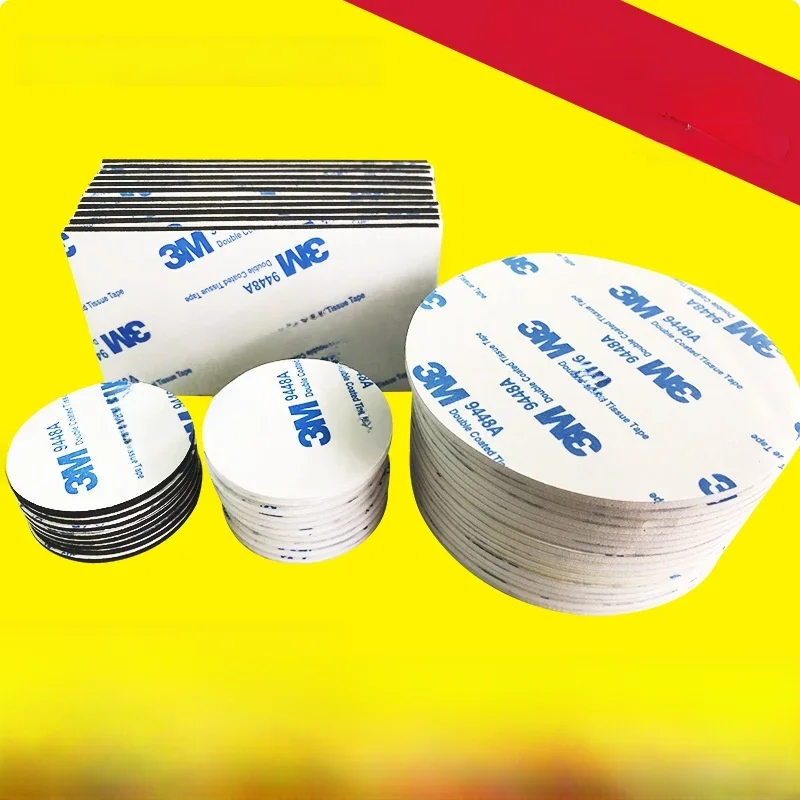 3M-9448A Fita de espuma adesiva dupla face, alta viscosidade, tipo de corte, gancho decoração do