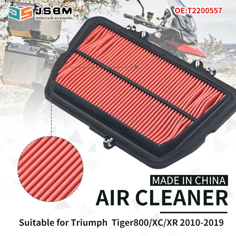 

JSBM Motorcycle Air Filter For TRIUMPH Tiger 800 XC XCX XR XRX 2010 2011 2012 2013 2014 2015 2016 2017 2018 2019 2020 T2200557