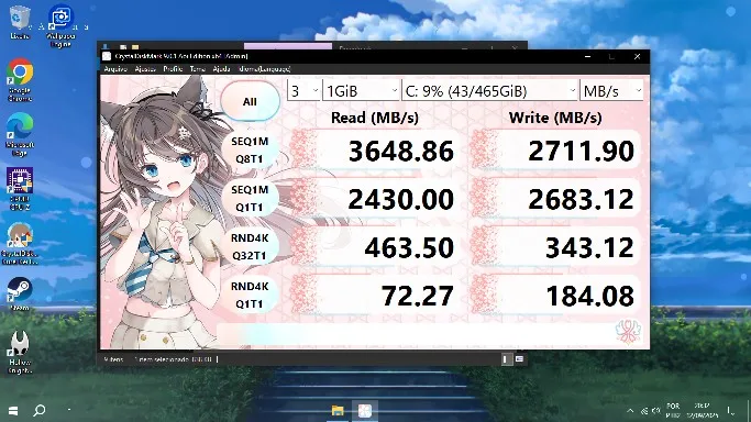 Netac NVMe SSD M2 1TB 2TB 500GB 250GB 3500MB/s SSD PCIe3.0 M.2 2280 SInternal Solid State Drives Disk NV3000 for Laptop Desktop photo review