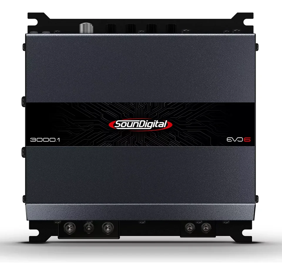 Soundigital 3000.1 EVO6 Compact Module Amplifier 3000W RMS 1