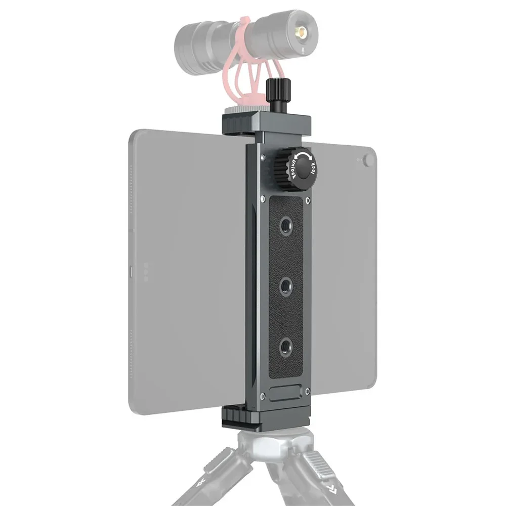 Uchwyt zaciskowy do tabletu 2025 Upgrade do iPad Pro Air Mini 2 3 4 Uniwersalny uchwyt do statywu do iPhone 4.7'-12.9' Większości tabletów — zdjęcie produktu 7
