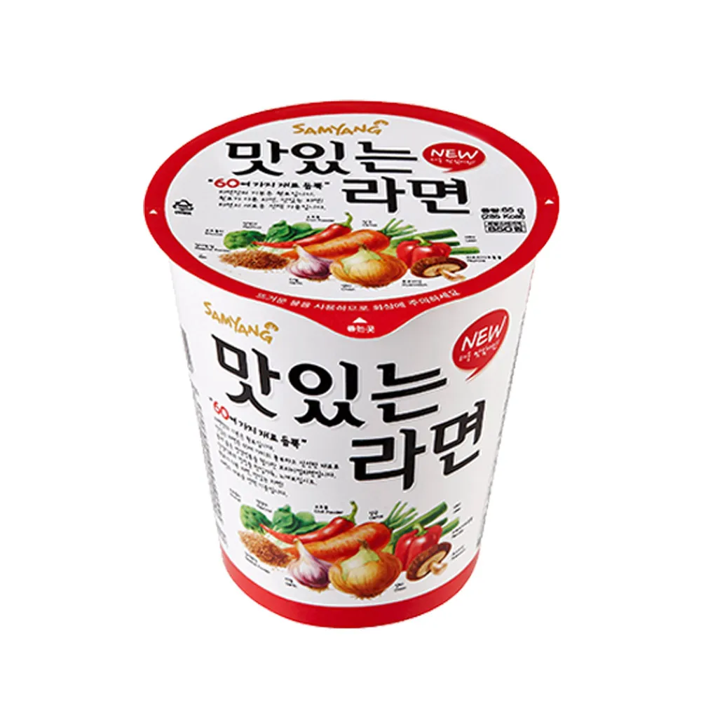 12 pieces/small Cup nun 65g Samyang delicious nun