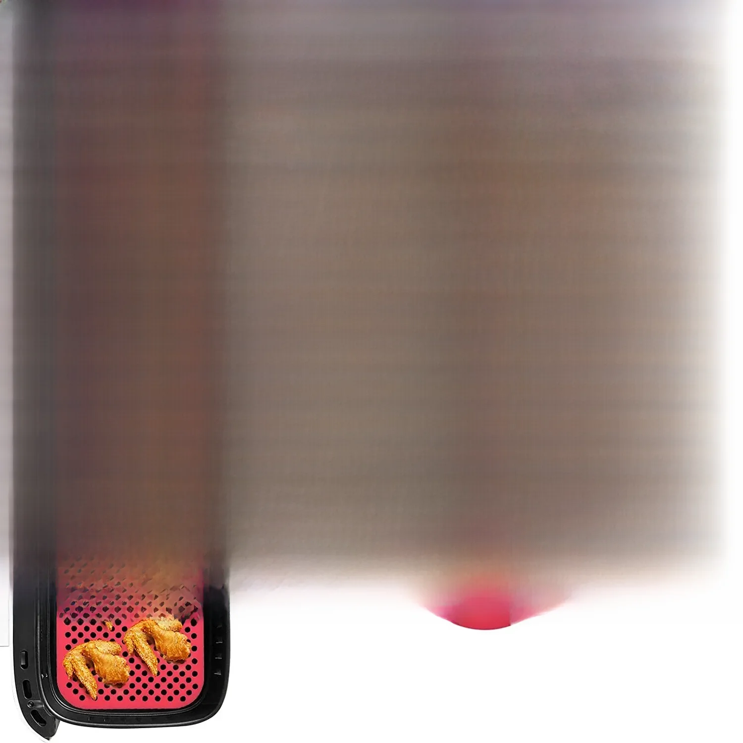 Doublures carrées réutilisables pour friteuse à Air, tapis antiadhésifs en Silicone, résistantes à la chaleur, doublures à vapeur faciles à nettoyer pour la cuisson de la cuisine