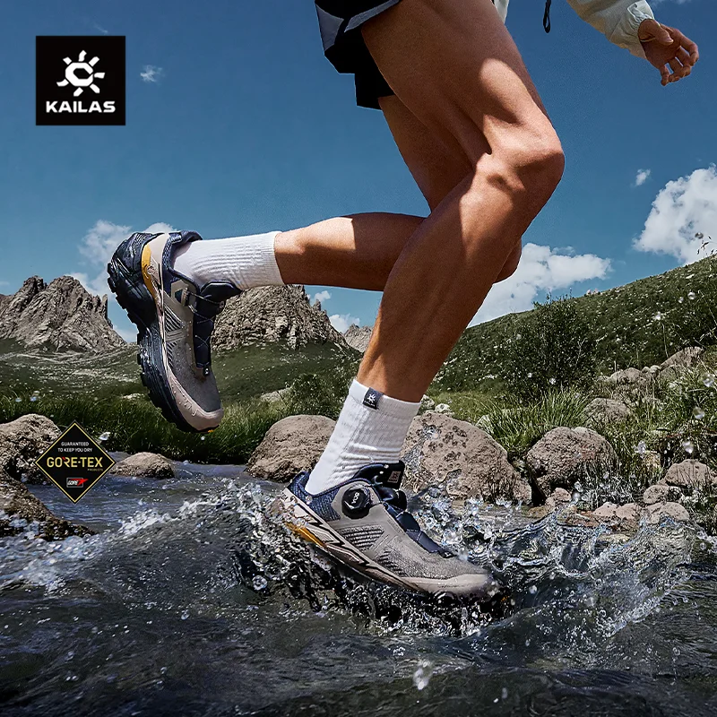 

KAILAS Fuga EX3 GTX Waterproof Trail Running Shoes Men Outdoor Sport Arch Support Breathable Lightweight Sneakers KS2513109