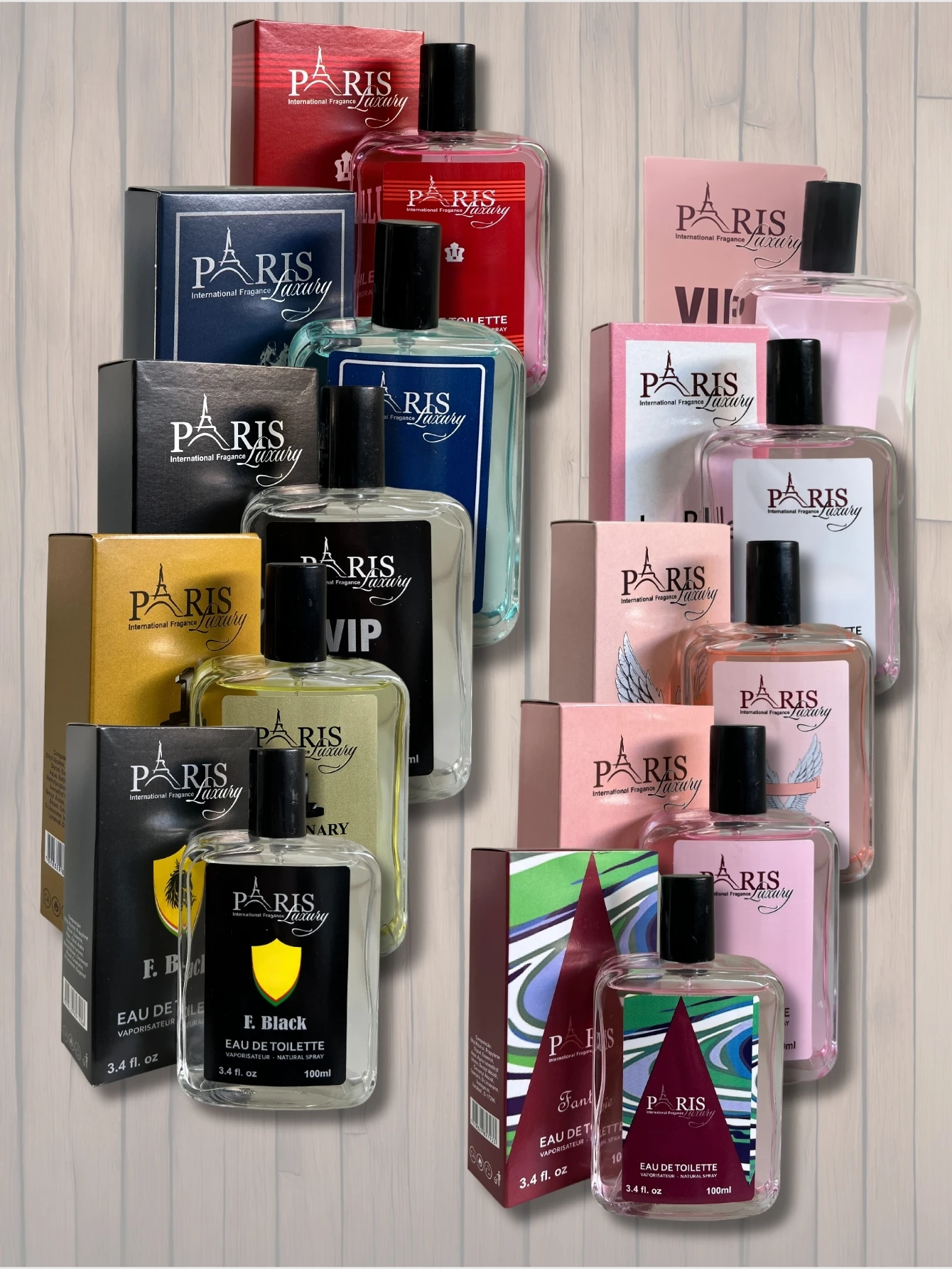 Kit 10 Perfumes Masculino e Feminino 100ml Promoção