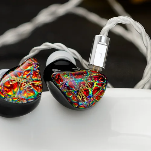 Imagen 2 del producto PULA PA02 auriculares HiFi 1DD + 4BA monitores intrauditivos híbridos estudio de música de alta resolución auriculares con controlador híbrido con Cable de 2 pines de 0,78mm